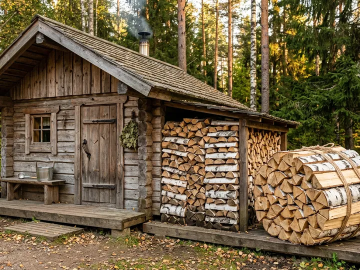 Дровник под ключ — Яхрома